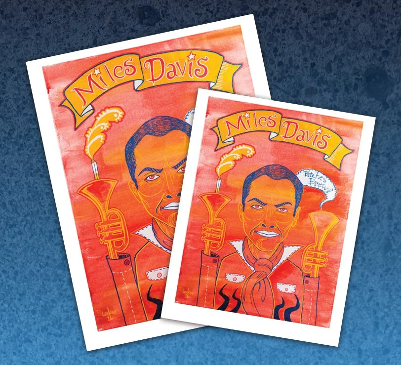 Miles Davis 11x14 print