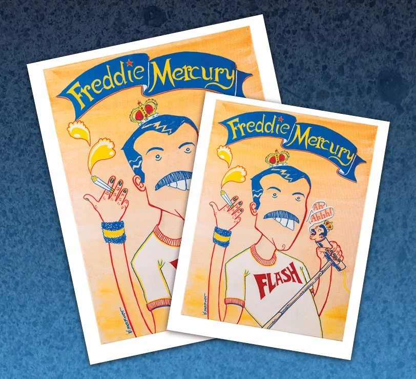 Freddie Mercury 8x11 print