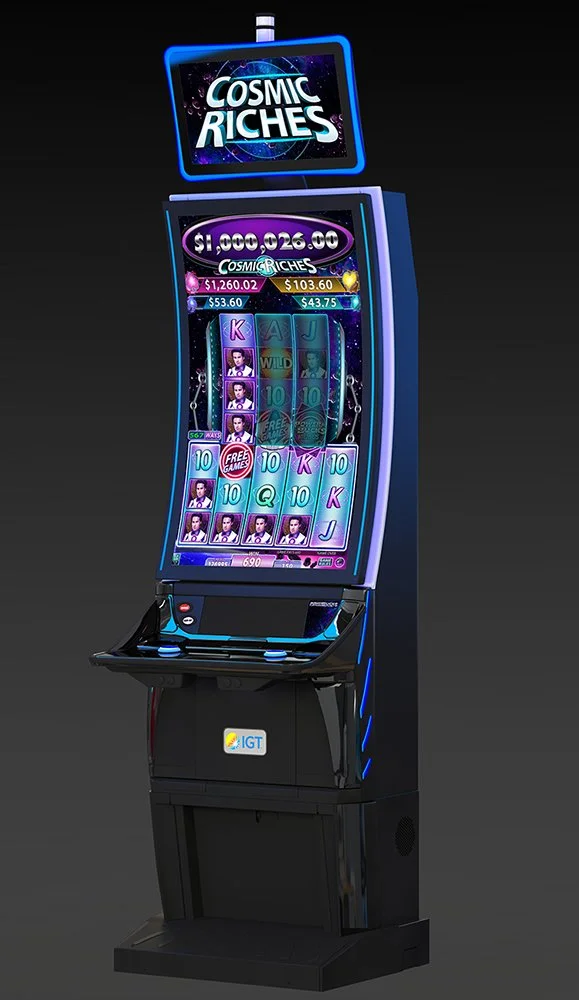 Cosmic Riches
Game cabinet mock-up