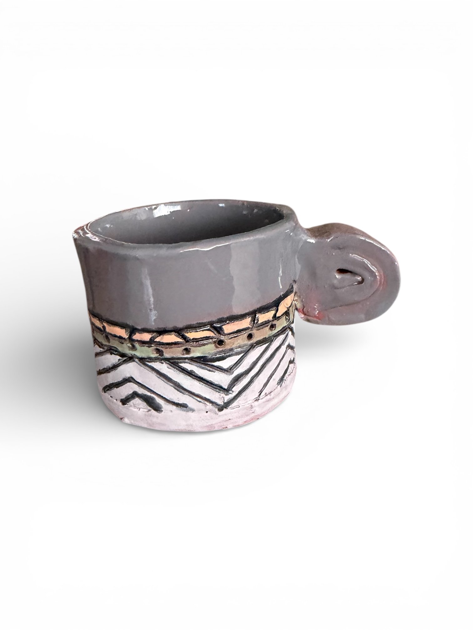 Sun Circle Mug & Saucer