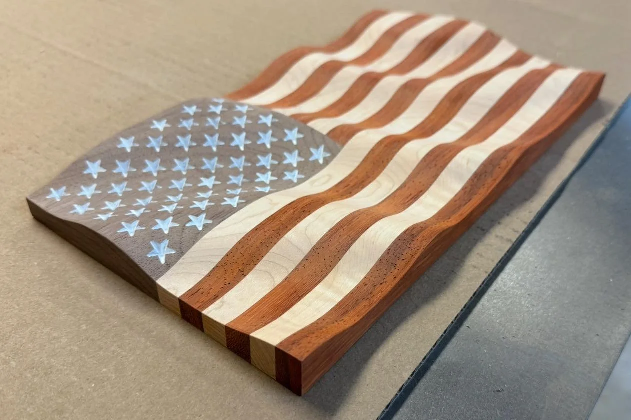 3D American Flag