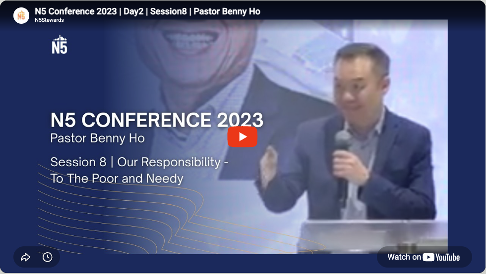 N5 2023 Session 8 | Our Responsibility - To The Poor And Needy