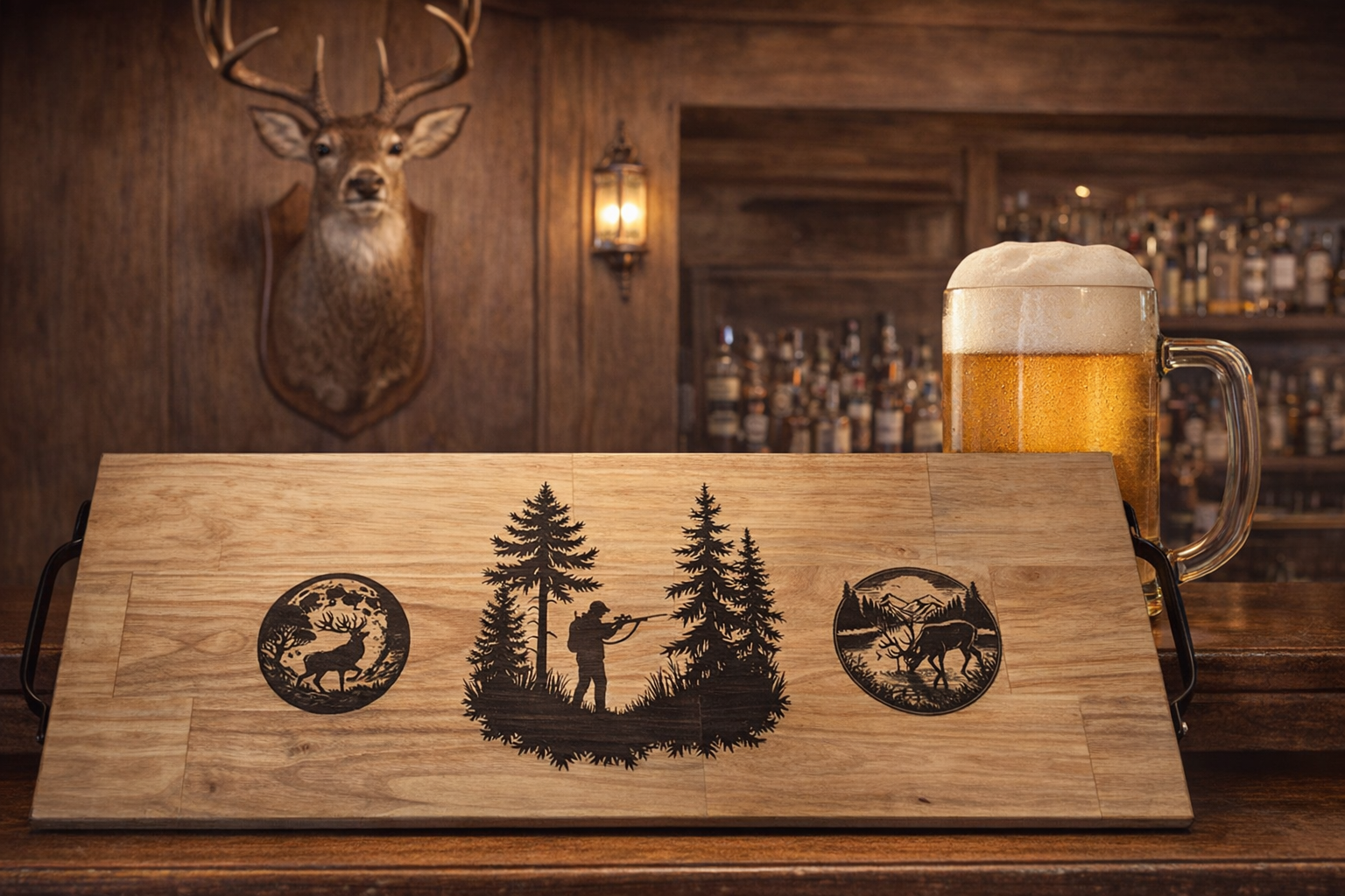 The perfect hunters serving board doesn't exi....oh yes...there it is!!