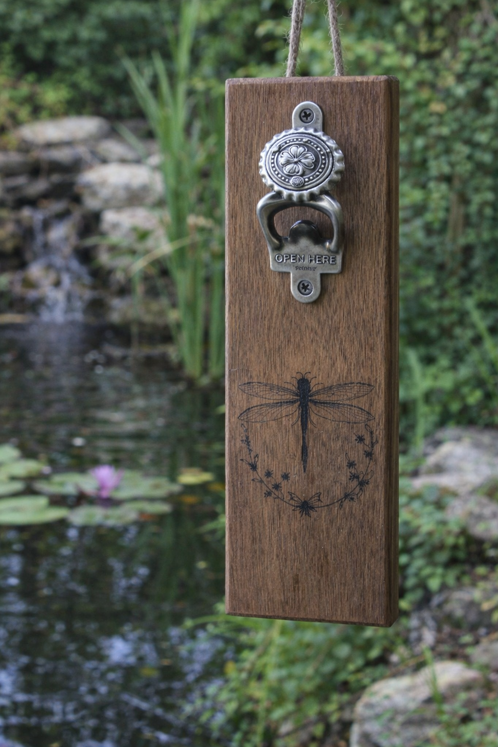 Its lovely down by the pond