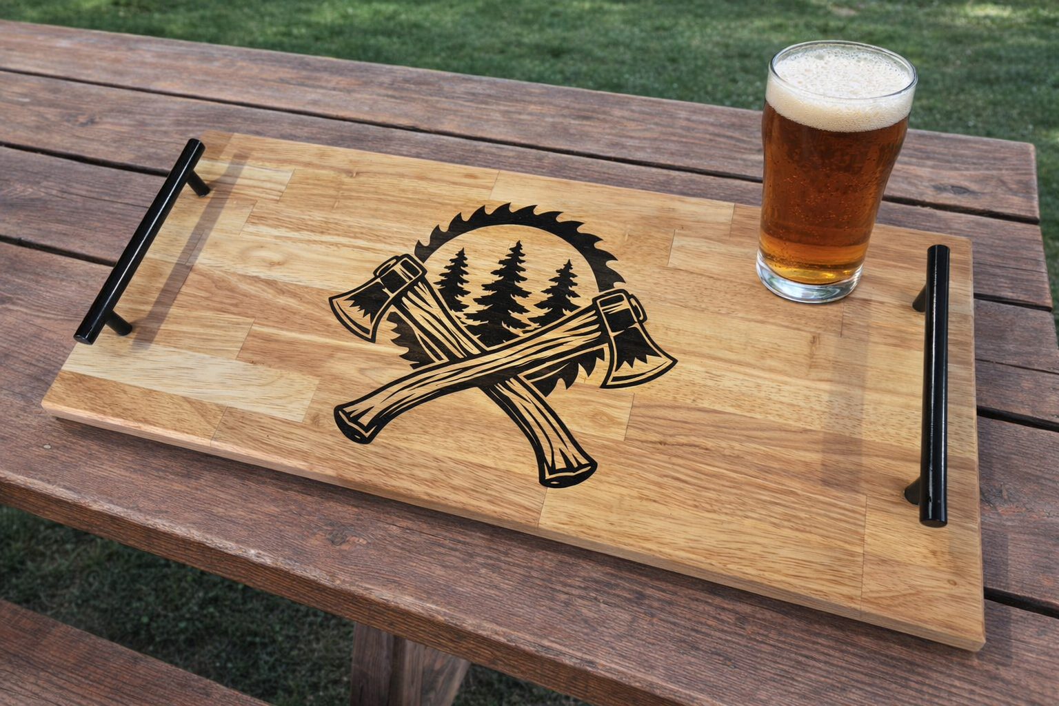 Chop wood, drink beer, repeat!