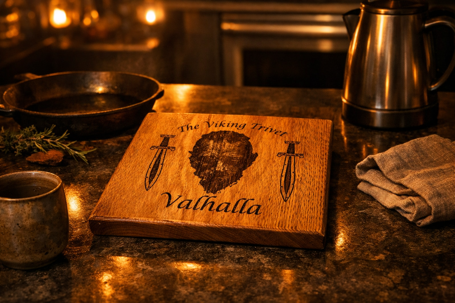 Viking Trivet...enter Valhalla!