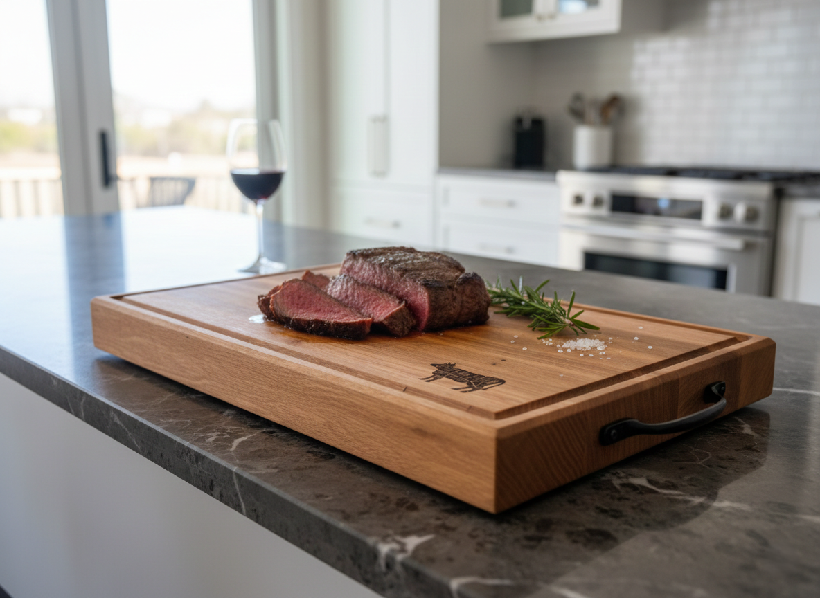 Butchers block in its natural environment
