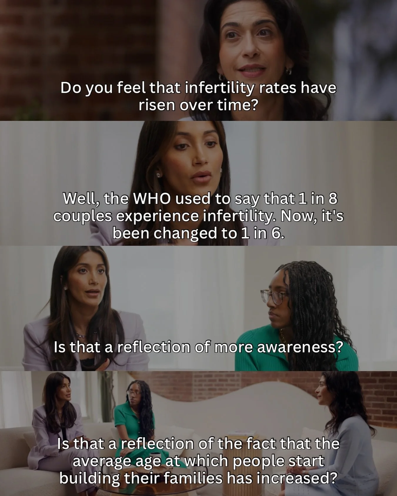 June is Infertility Awareness Month.

Last month, I had the chance to sit down with Dr. @lucky.sekhon fertility specialist and author of The Lucky Egg, to discuss infertility, fertility treatments, and how conditions like fibroids, adenomyosis, and e