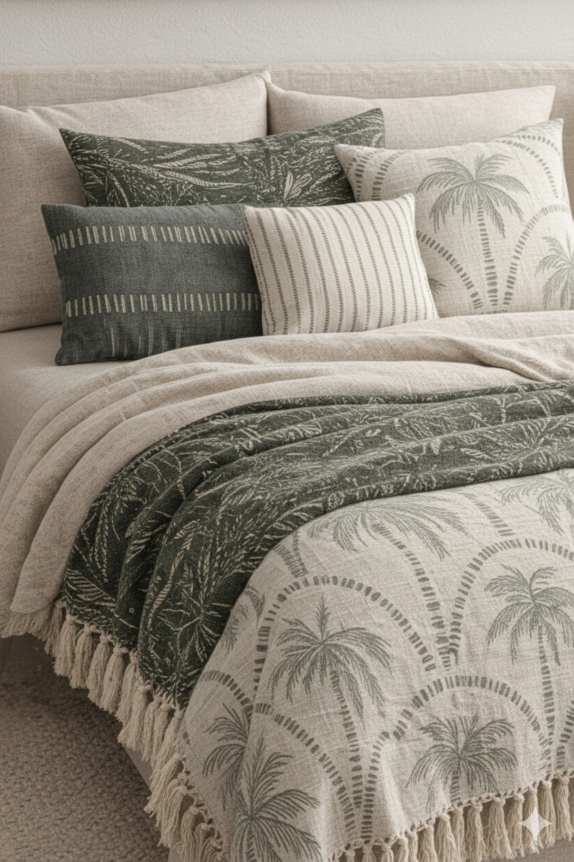 Palm Resort collection, for homewares or apparel, available to license