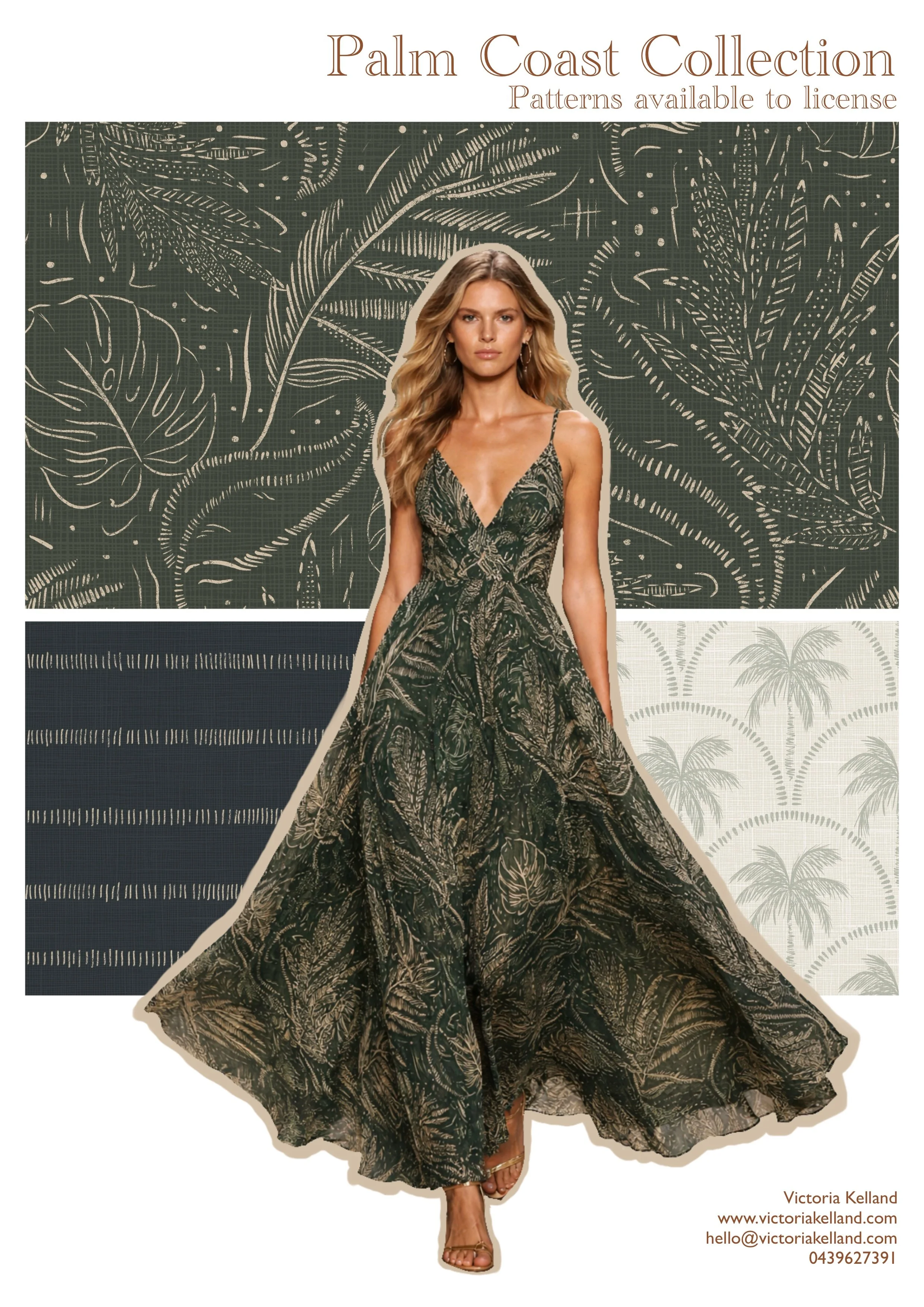 Palm coast collection, patterns for licensing 