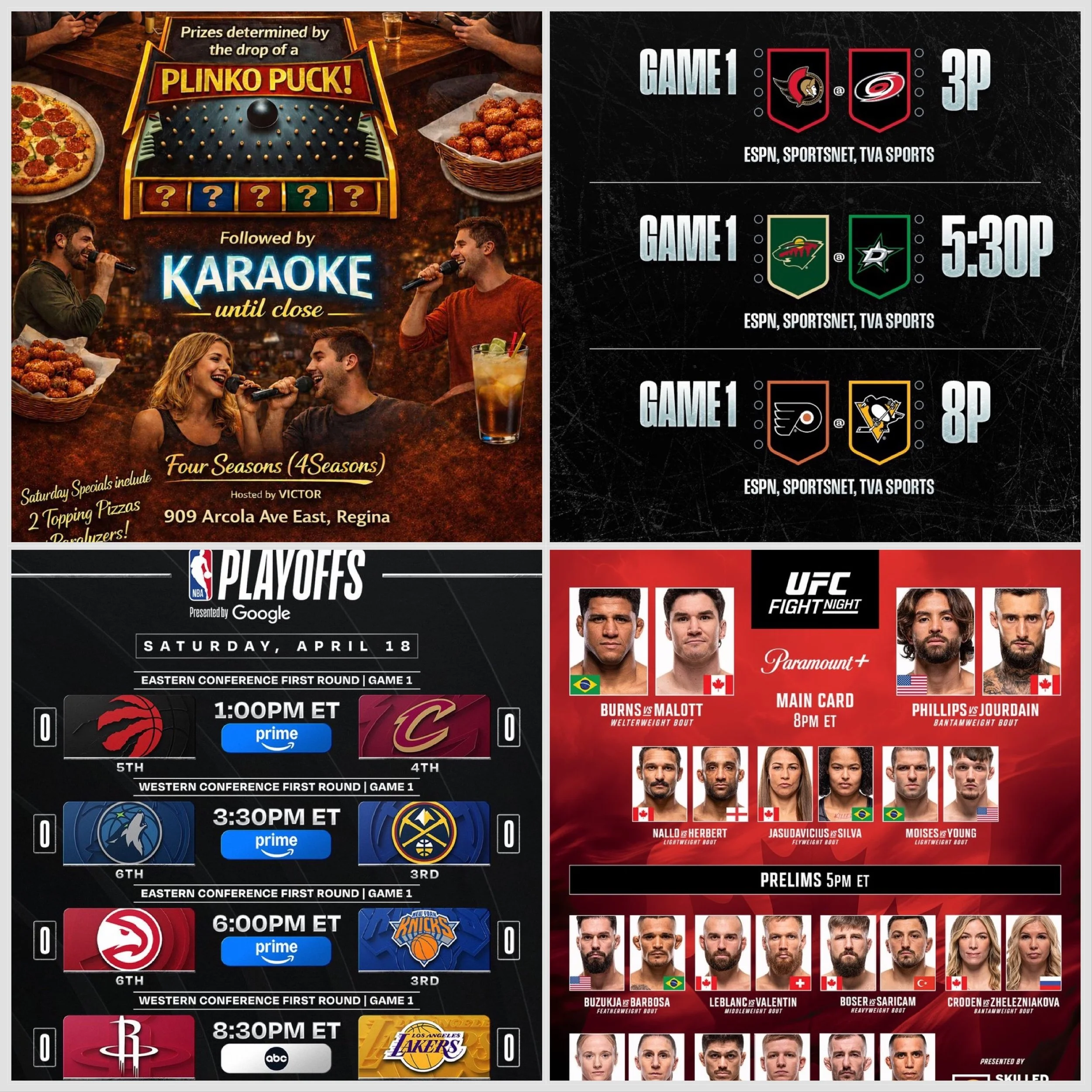 SUPER SATURDAY at 4Seasons