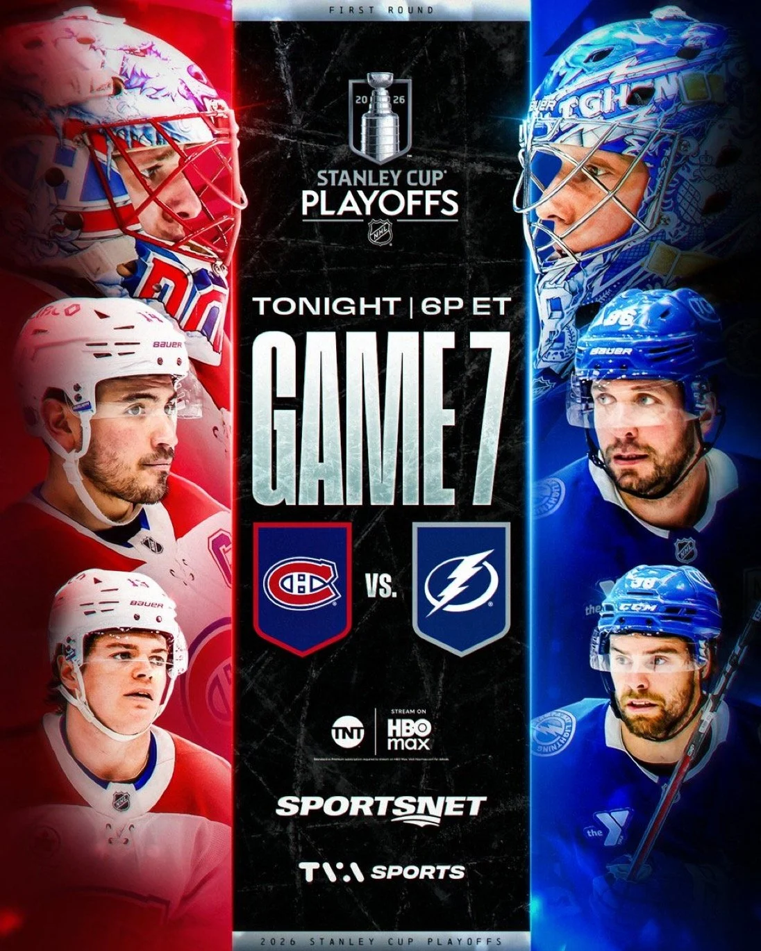 Game 7’s HABS LIGHTNING and RAPTORS CAVS