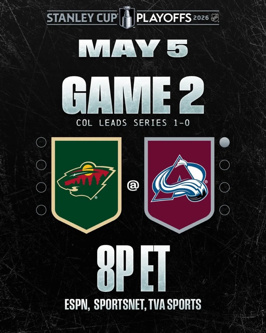 Huge night for Canadian hockey fans &mdash; even with our teams out of the playoffs. 🇨🇦🏒

The NHL Draft Lottery is on, and the Canucks have the best odds to land the #1 pick. The Flames sit fourth, and Leaf fans everywhere are praying they hang on