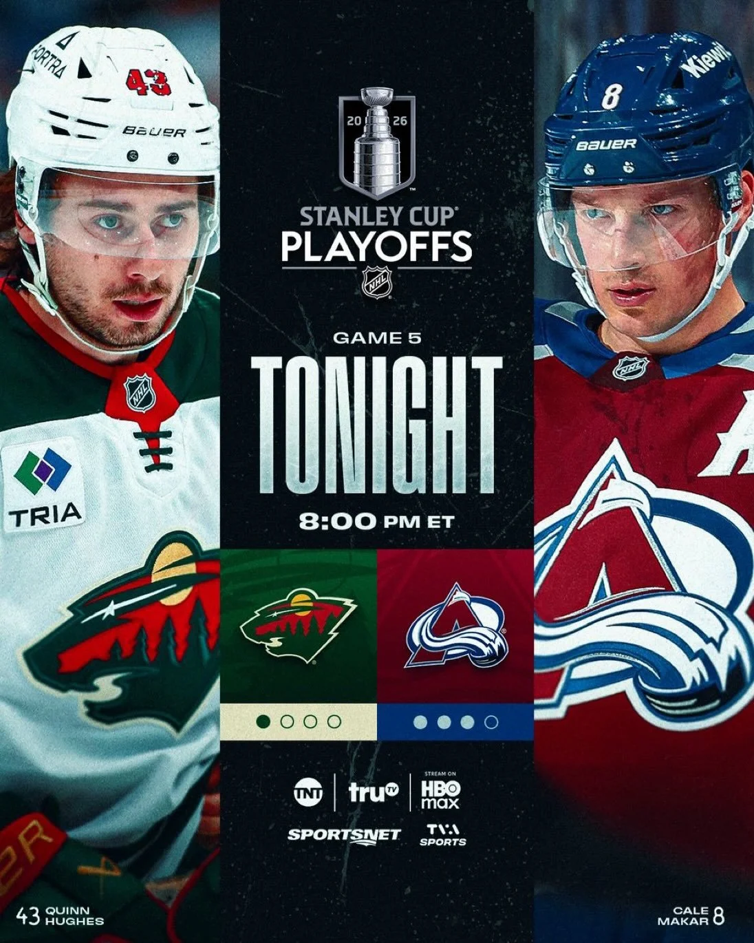 It&rsquo;s a Wonderful Wing Wednesday at 4Seasons! 🍗🍺

Our awesome wings and 16oz O16 pints are on special, and yes&hellip; we know it sounds like we&rsquo;re on repeat, but it&rsquo;s another night of 🔥 sports action.

The Wild need a win to exte