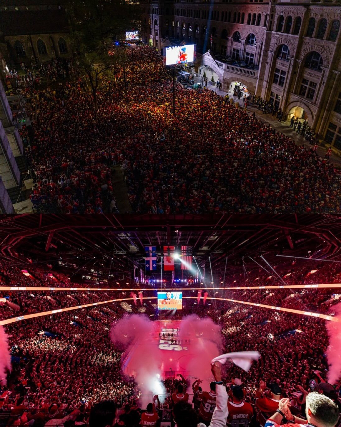 The excitement in Montreal is going to be 🔥 for Game 3! Puck drop 6pm. Big Screens. Big Sound. GO HABS GO! 🔵⚪🔴

The Knicks look to sweep the Cavs and punch their ticket to the NBA Finals. You won&rsquo;t miss any of the action, plus the dome is op