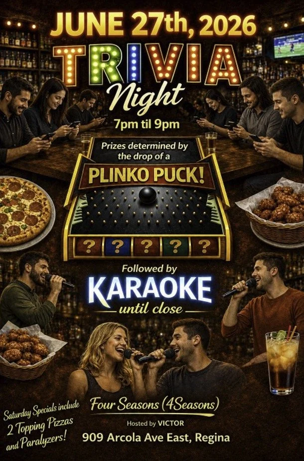 TRIVIA KARAOKE NIGHT Sat June 27