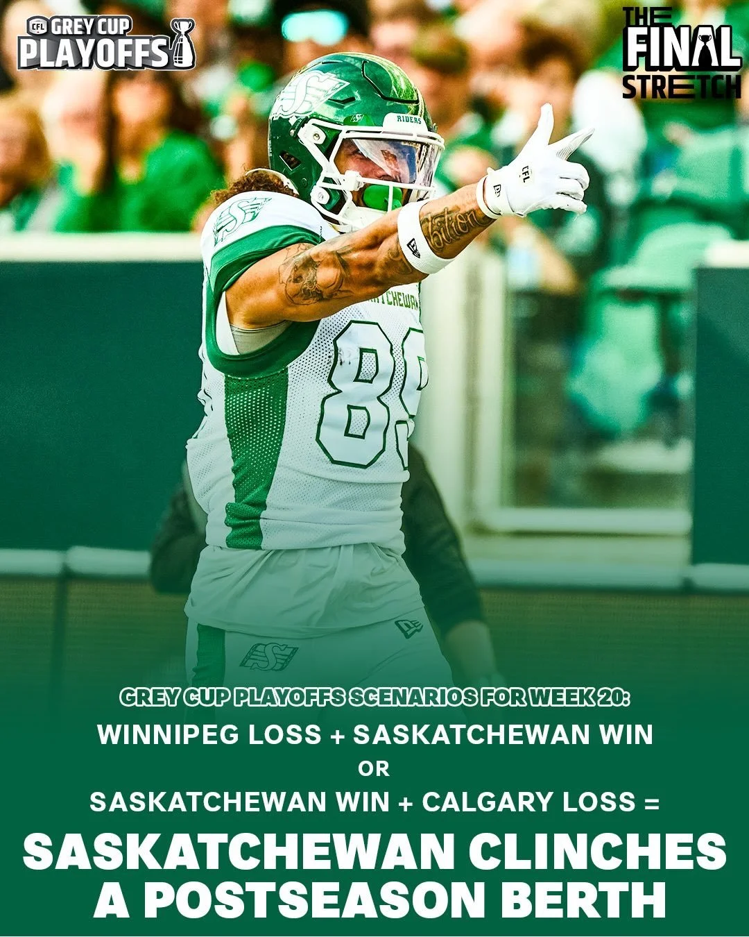 🏈🏒🏆 SUPER SPORTS SATURDAY AT 4SEASONS! 🍕🍻

If you LOVE sports, you&rsquo;re going to LOVE Super Saturday at 4Seasons!

💚🏈 ONE MORE WIN, RIDER NATION! 💚

Our beloved Riders are just one win away from punching their ticket to the playoffs! The 