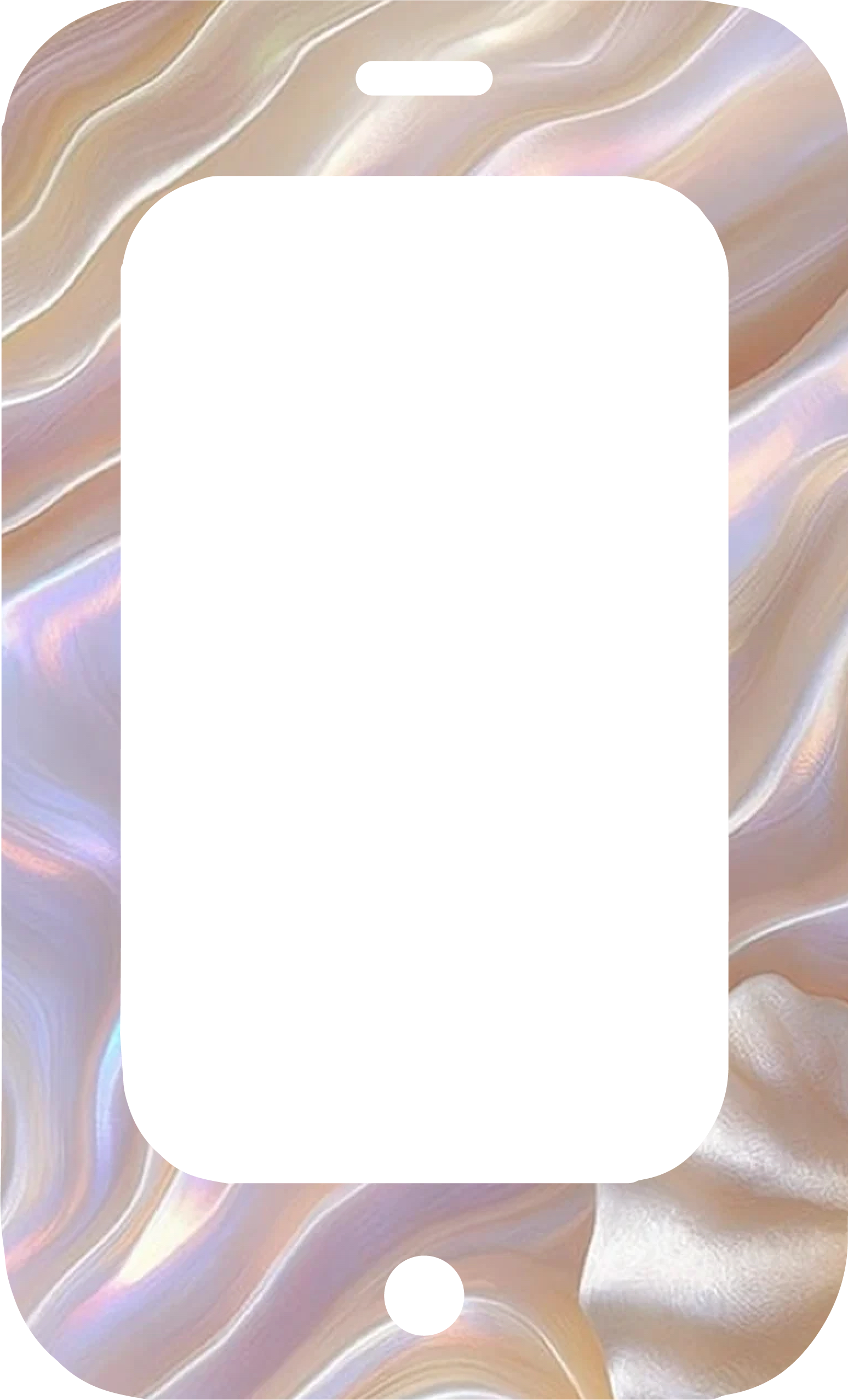Iphone with a swirling background with pastel colors