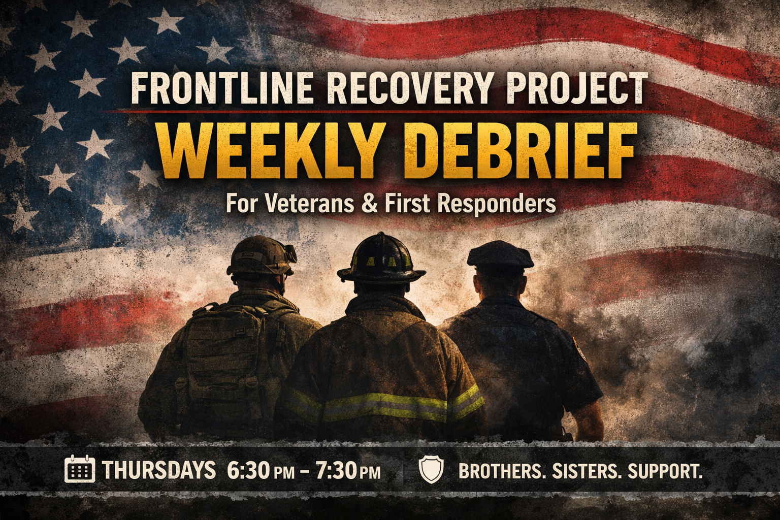 Thursday | Weekly Debrief | 6:30 p.m