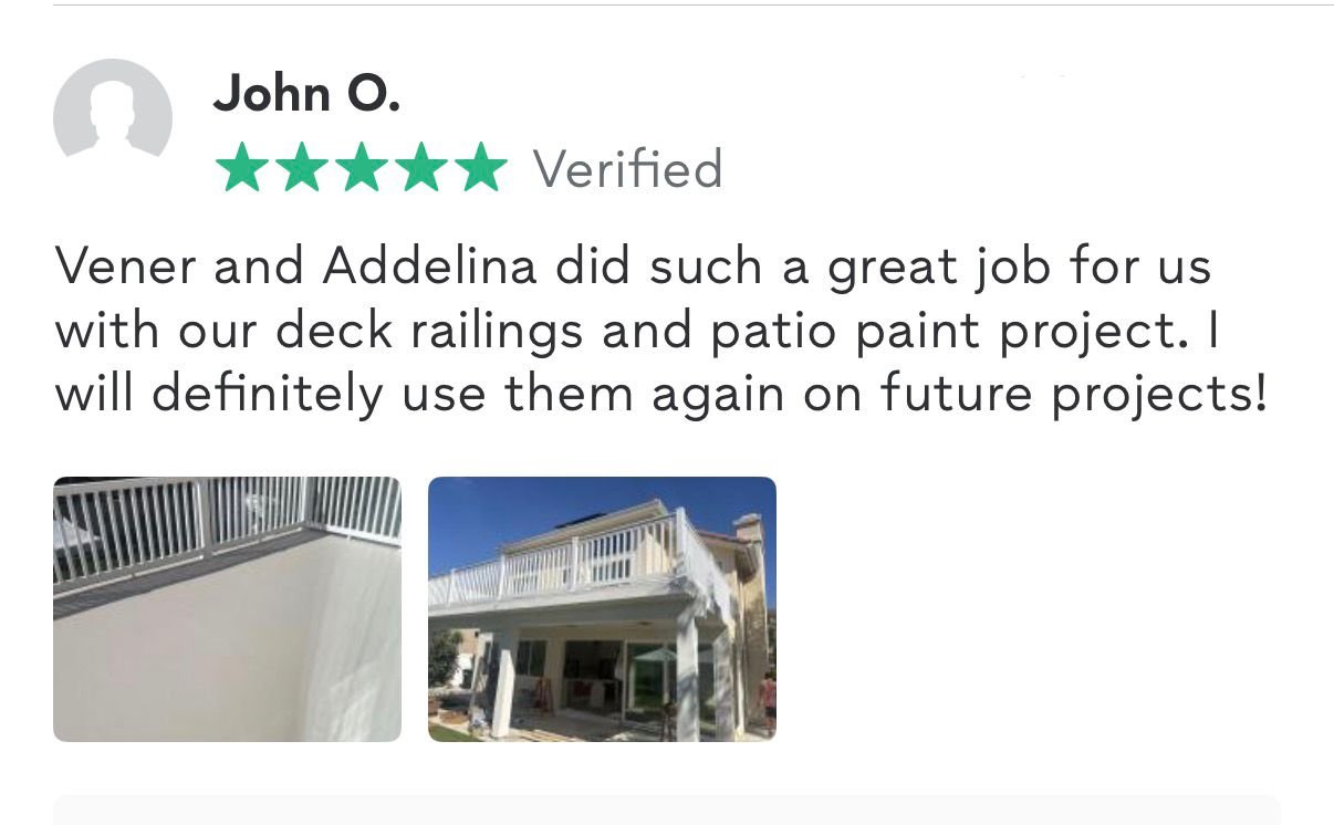 Five-star review: handyman repairs and installations — Orange County