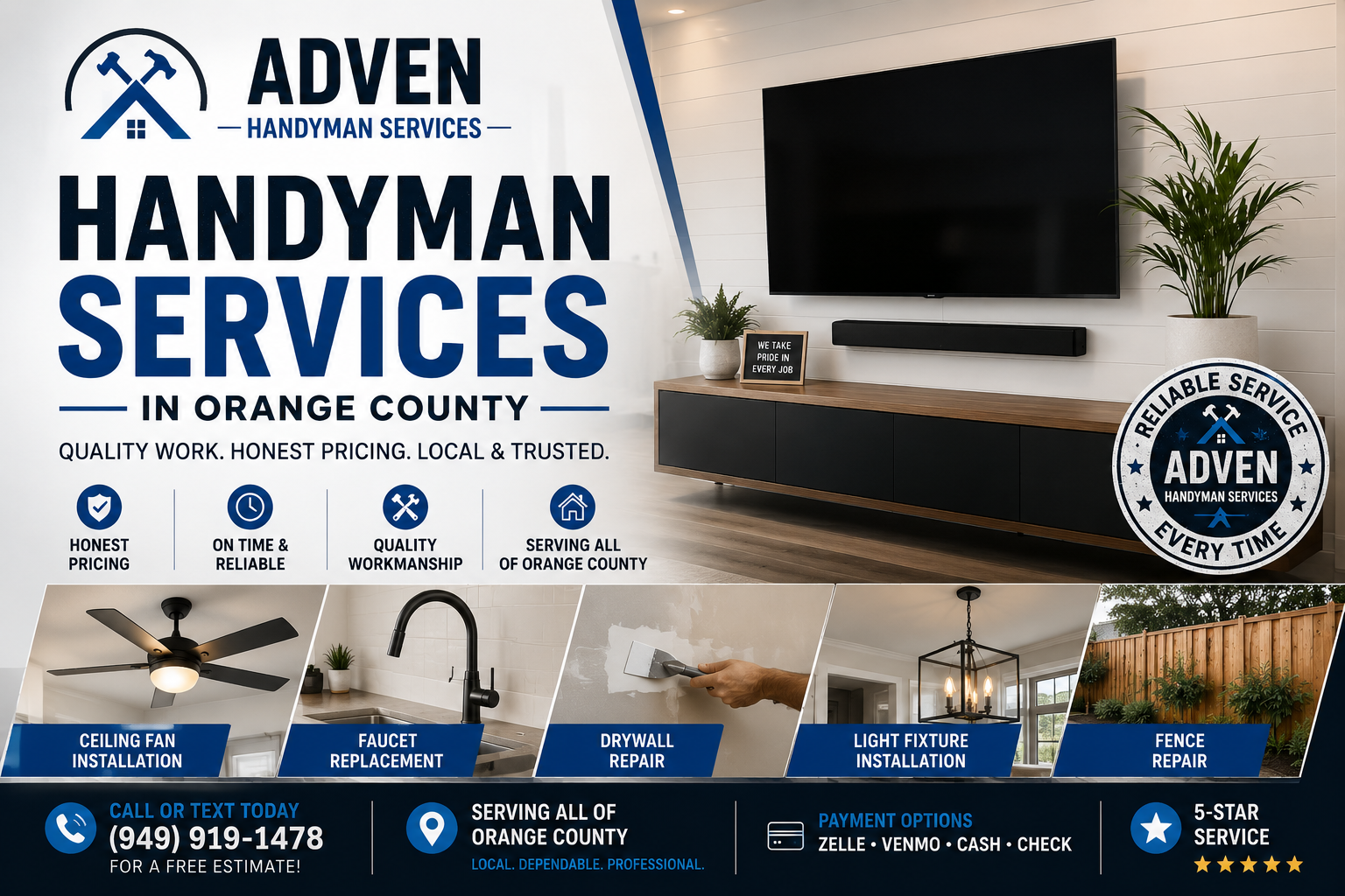 Welcome to AdVen Handyman Services