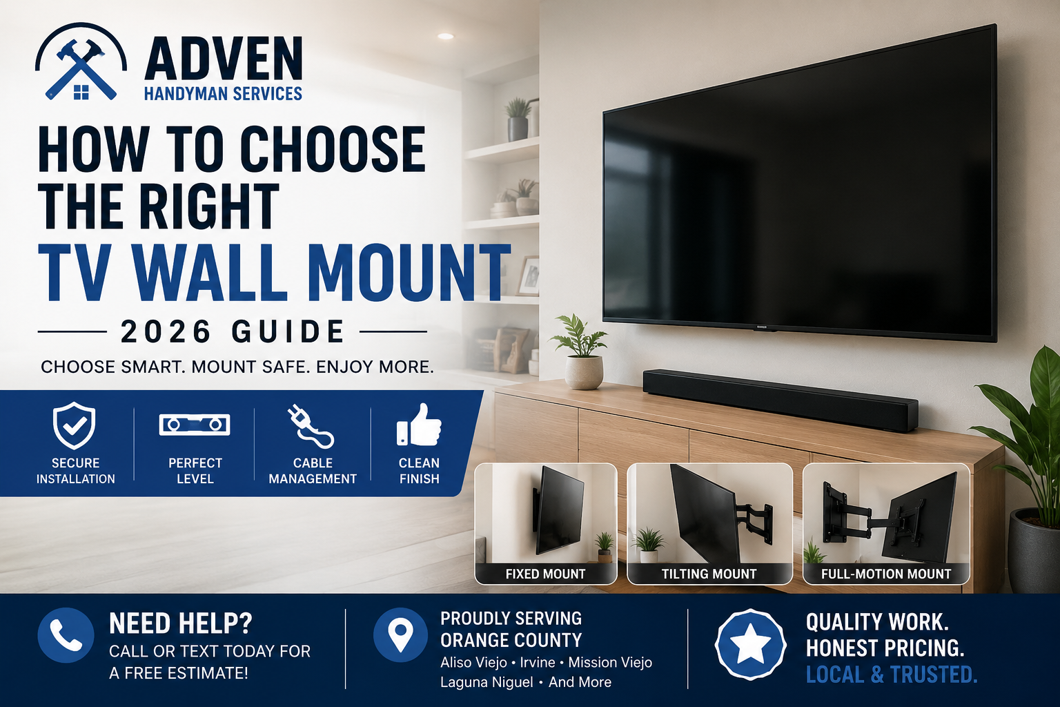 How to Choose the Right TV Wall Mount