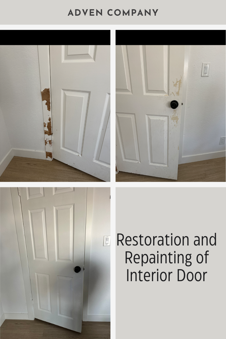 Before and after handyman repair — Orange County, CA