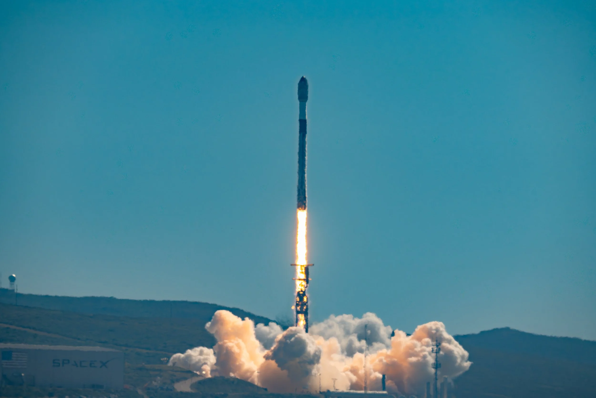 A rocket launches from Vandenberg on March 20, 2026.
