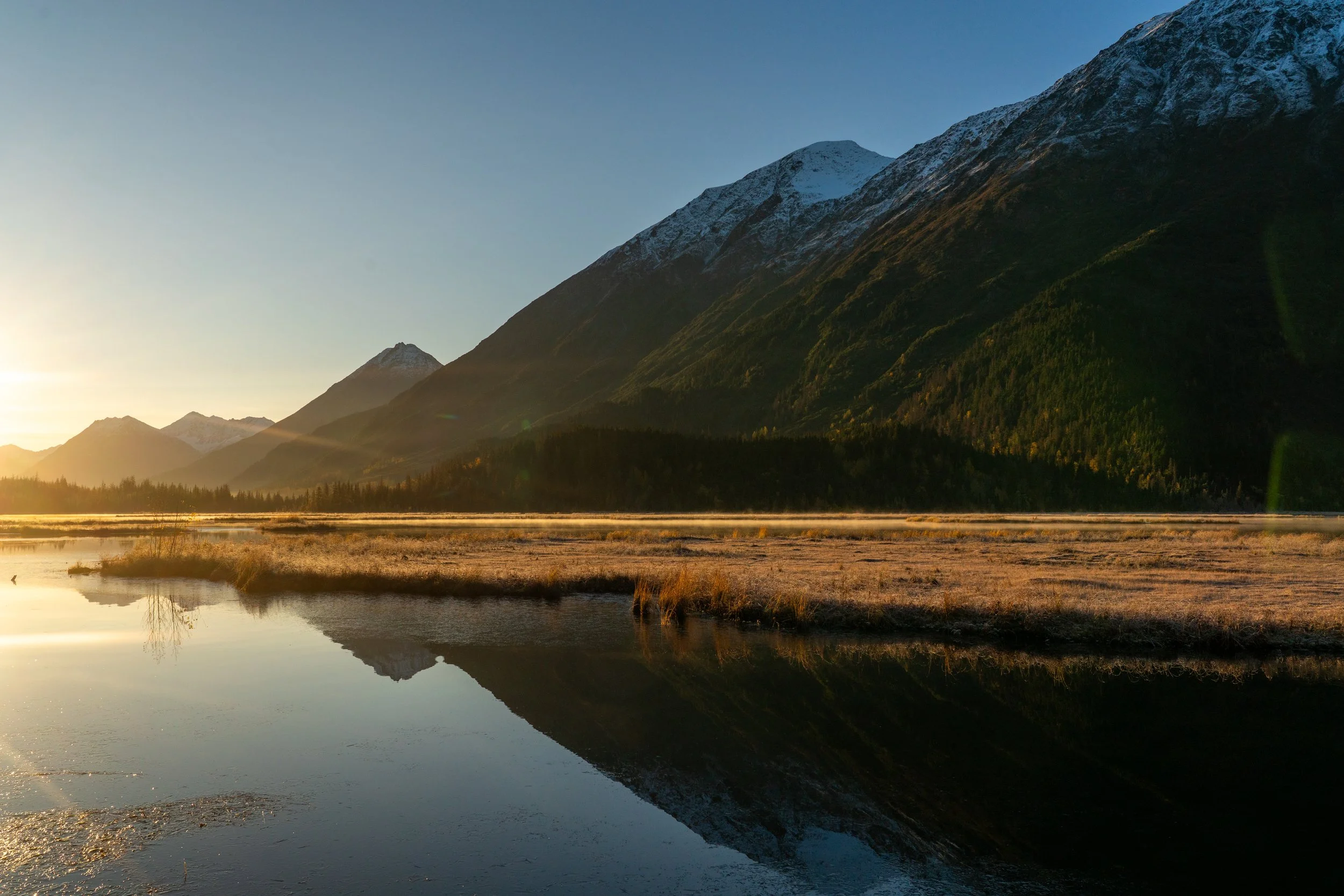 Into the Wrangells
An endless horizon of nameless, ice-capped peaks stretching into the Alaskan interior.