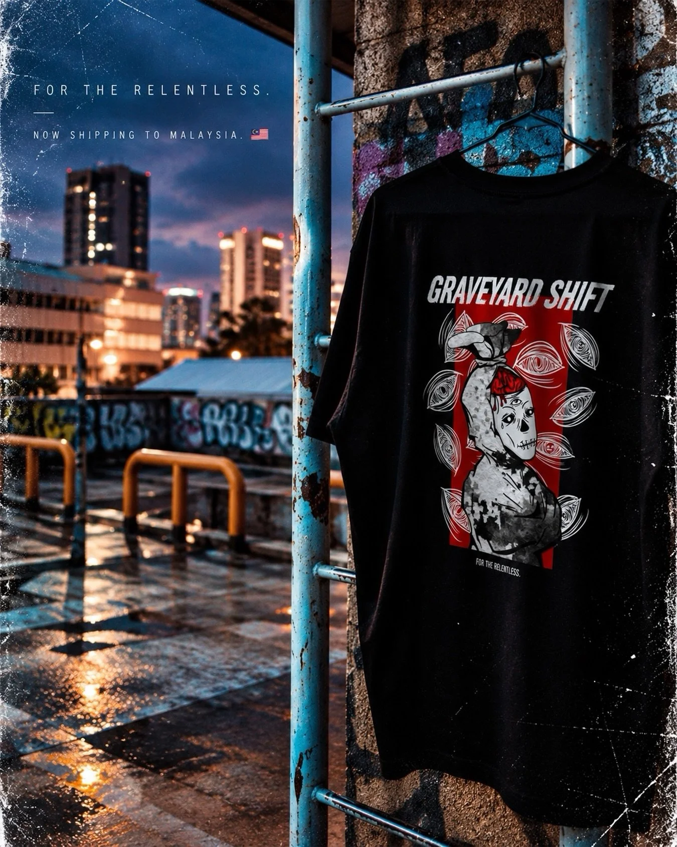 THE CITY SLEEPS. WE DON&rsquo;T.

Late nights. Early mornings.
The grind in between.

VOL. 01 - GRAVEYARD SHIFT

🇲🇾 NOW SHIPPING TO MALAYSIA.

10 LEFT IN VOL. 01.

For the relentless.

Shop via the link in bio.