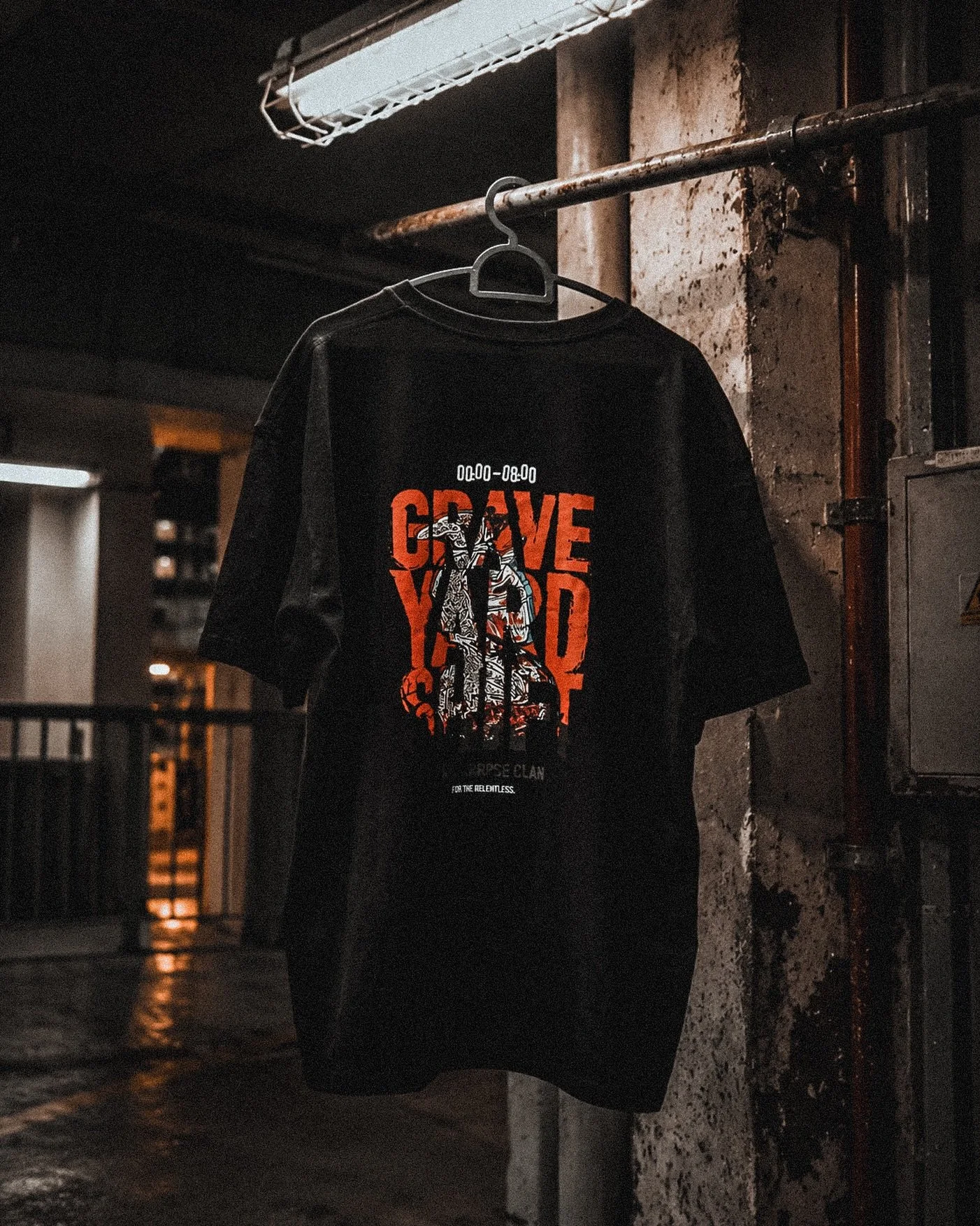 00:00 - 08:00
GRAVEYARD SHIFT.

No sleep. No excuses.
For The Relentless.

#CrazyCorpseClan #GraveyardShift #ForTheRelentless #SingaporeStreetwear #SGStreetwear