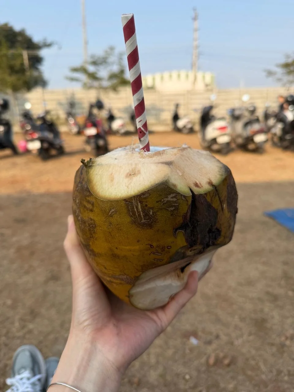 I practiced Primary Led while listening to Sharathji’s recorded voice.