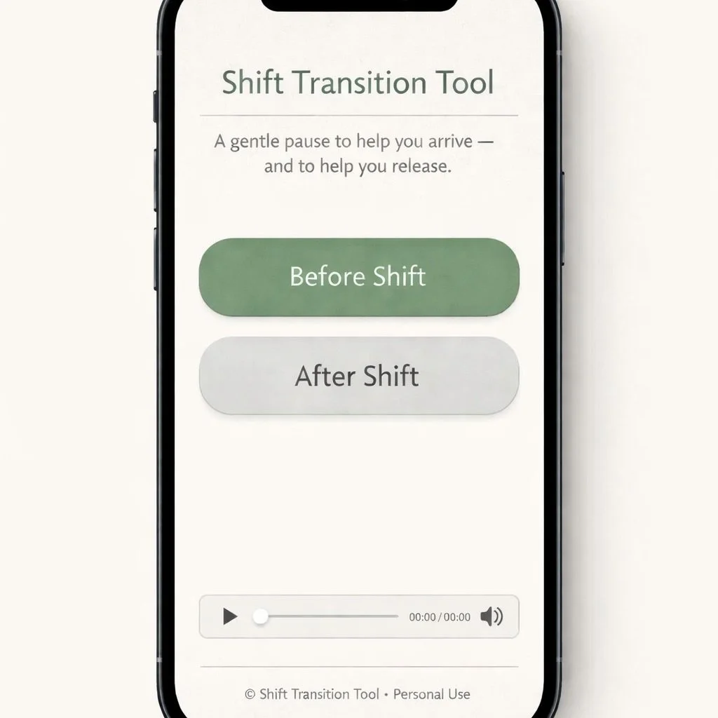 Shift Transition Tool mini-app