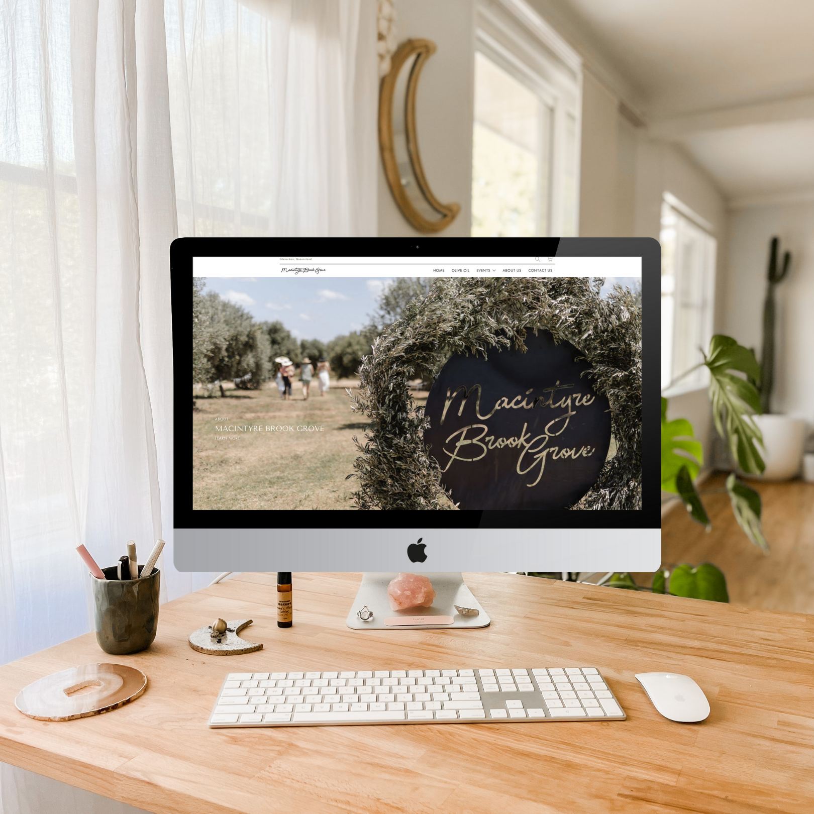 Macintyre Brook Grove - Website Design 