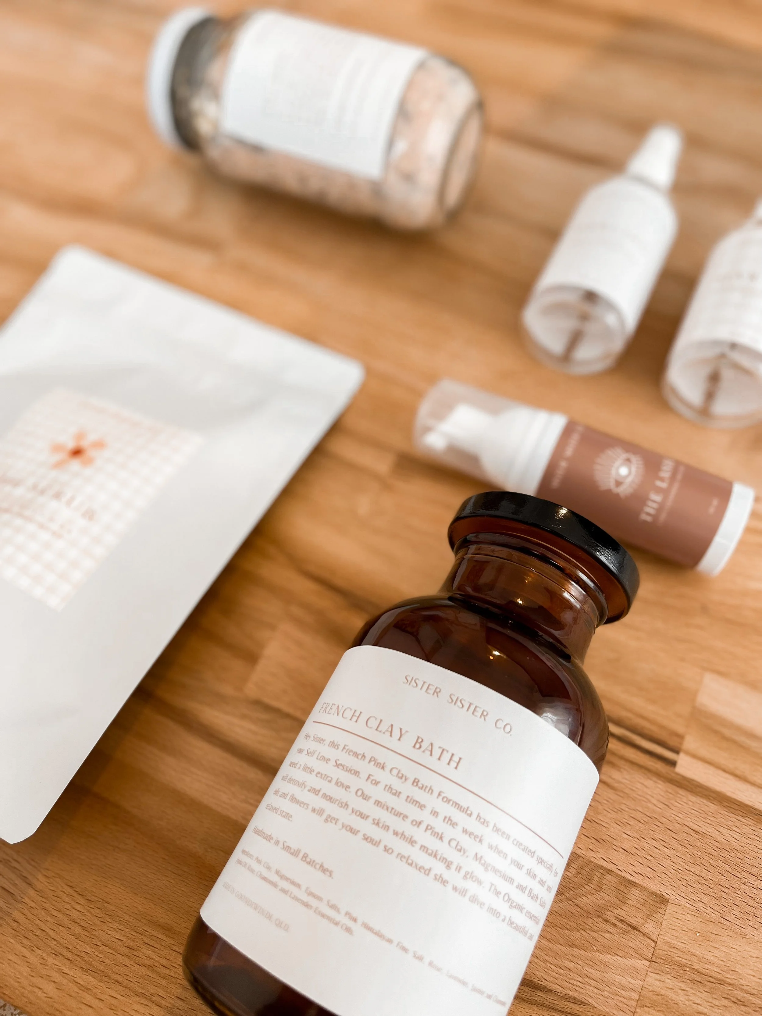 Sister Sister Co - Launch Strategy + Digital Strategy + Website Design + Email Marketing + Branding + Label Design + Social Media Management 