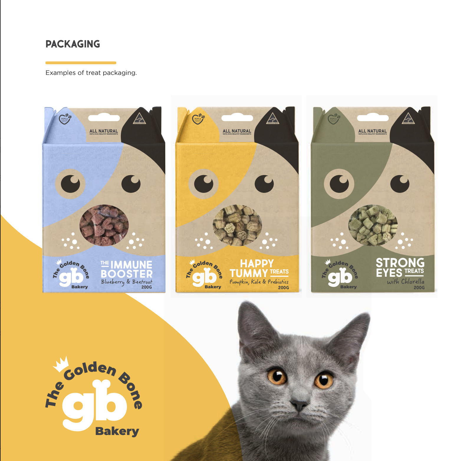 The Golden Bone Bakery - Digital Marketing Strategy + Mentoring + Social Media Branding 