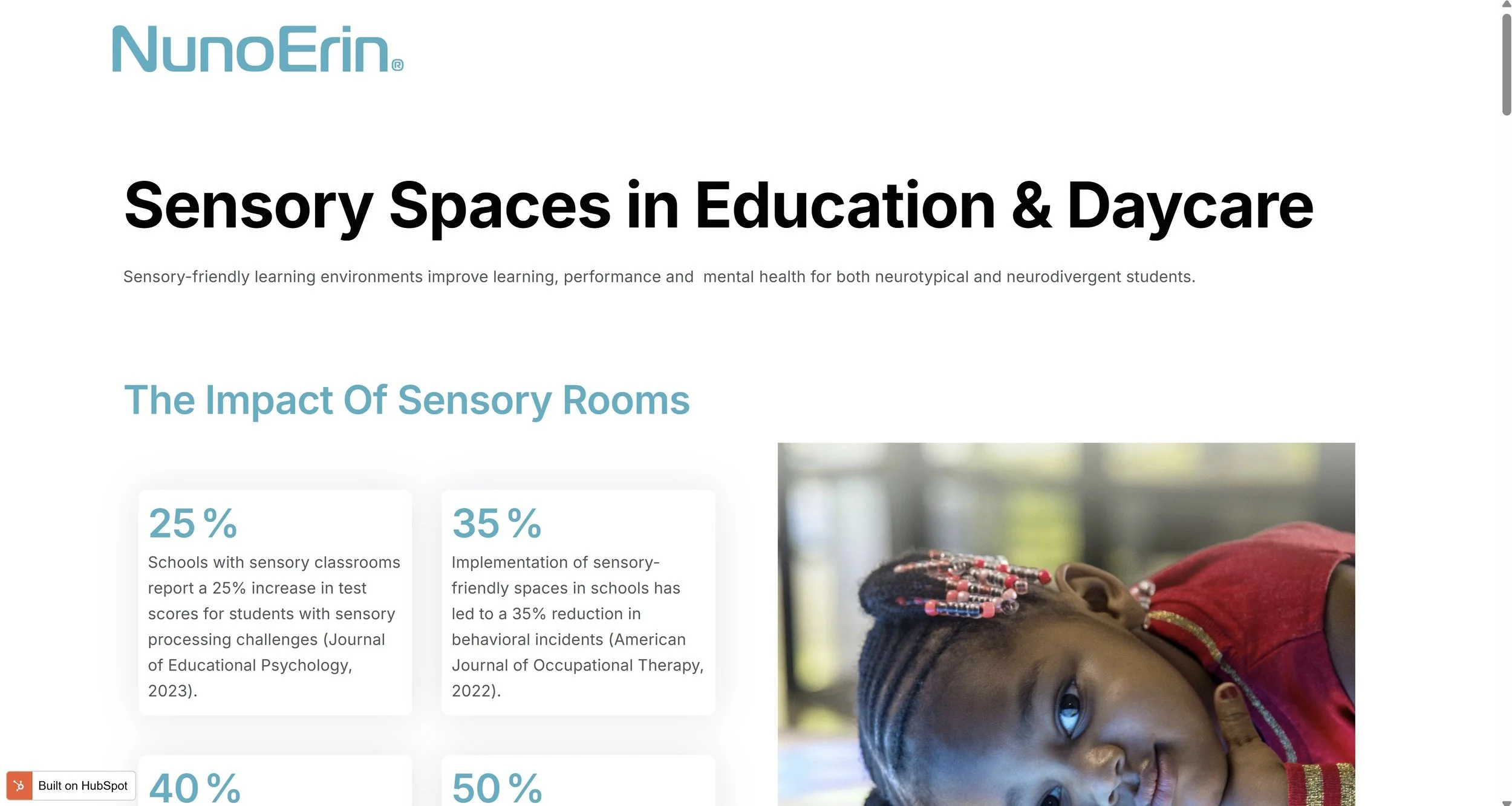 Landing page - click link to view landing page archive.  