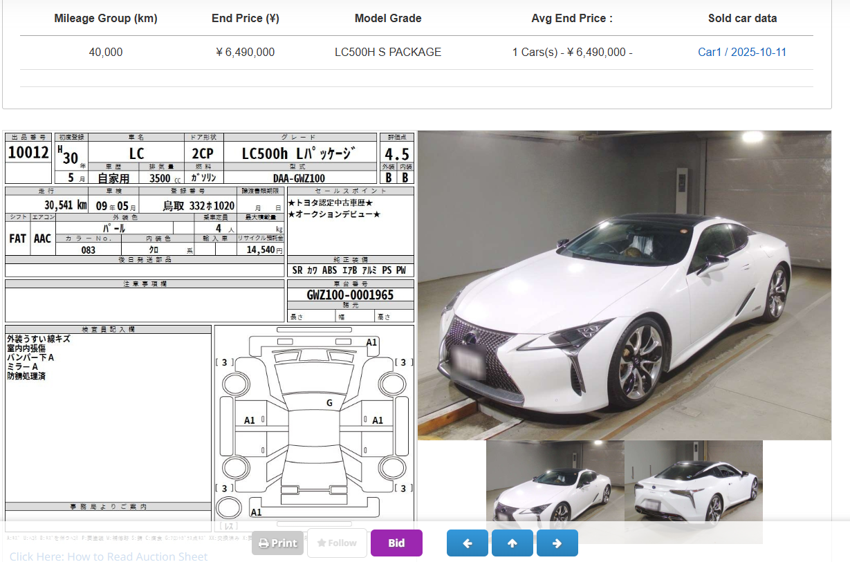 【汽車拍賣服務】