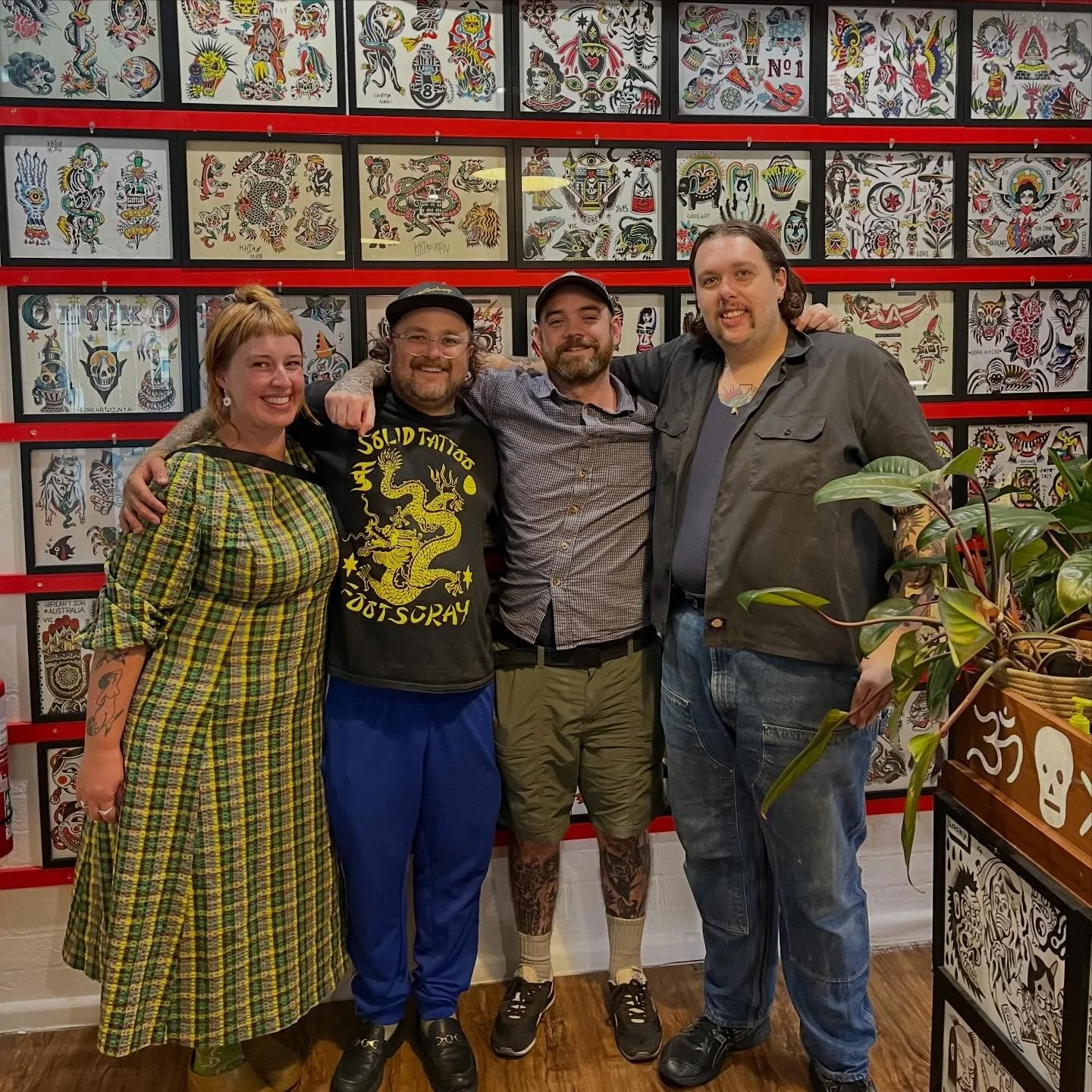 Here&rsquo;s a few snaps from our Flash Day!

Thanks to everyone who came through and supported the shop! Special thanks to those who travelled from interstate to get tattooed! We had an awesome day and so happy with the turn out! 

Much love 
@super