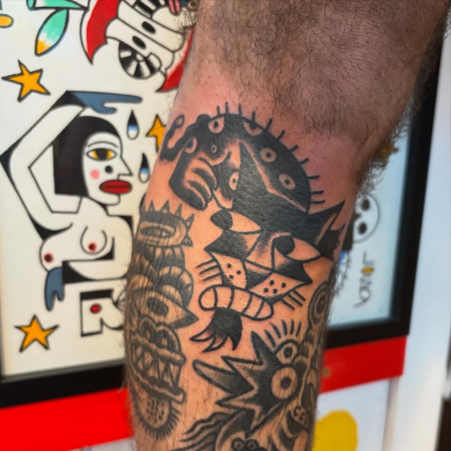 Little drawn on cat to fit the gap for Dec

I have a couple of spots left for late March so Dm or drop into the shop to book in :)

Made at @superdeluxestudio