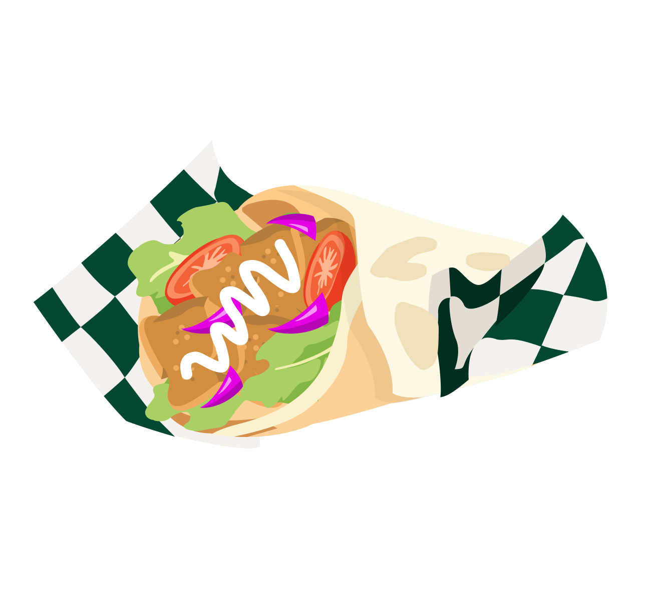 Chicken gyro