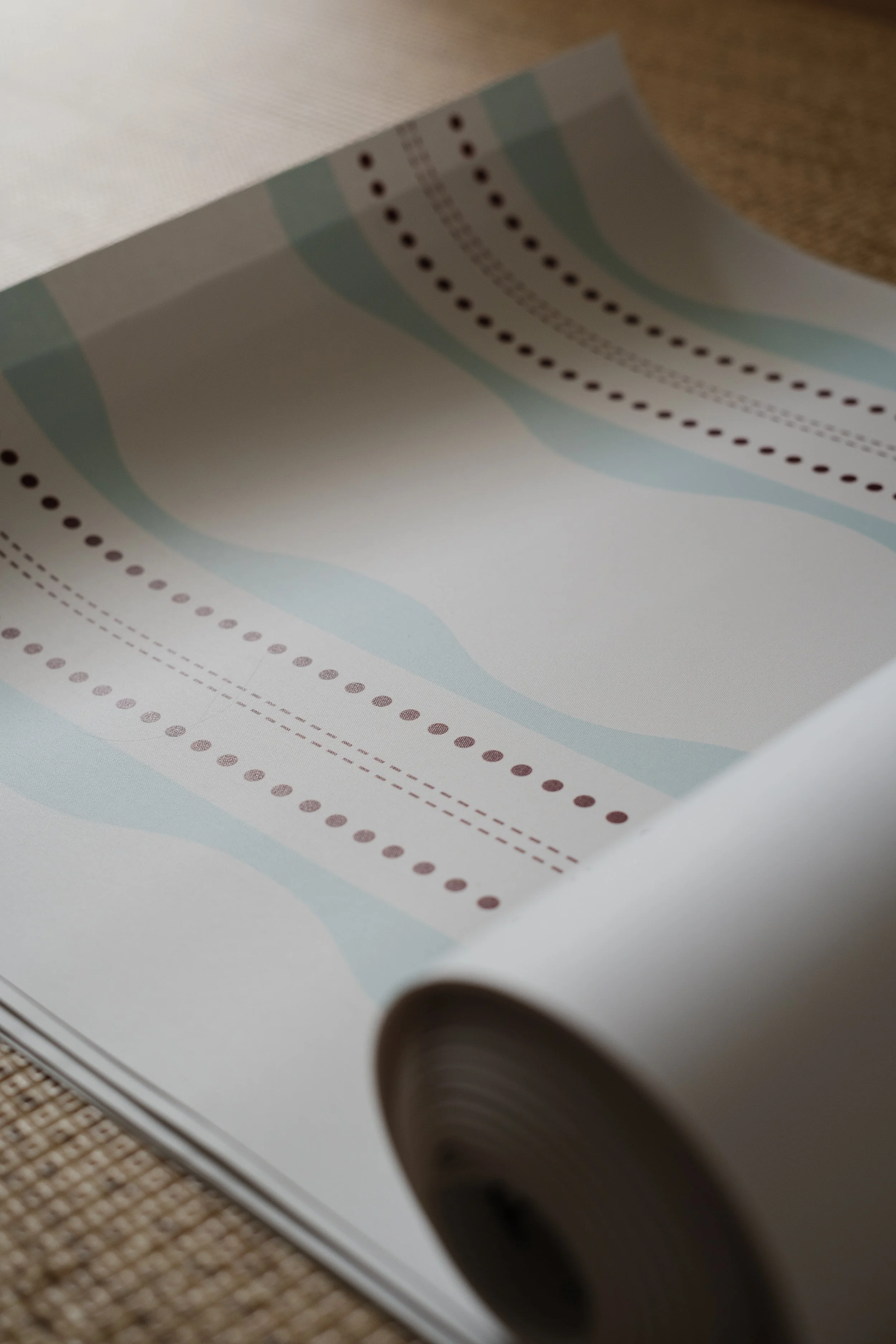 wallpaper roll from Olive et Oriel