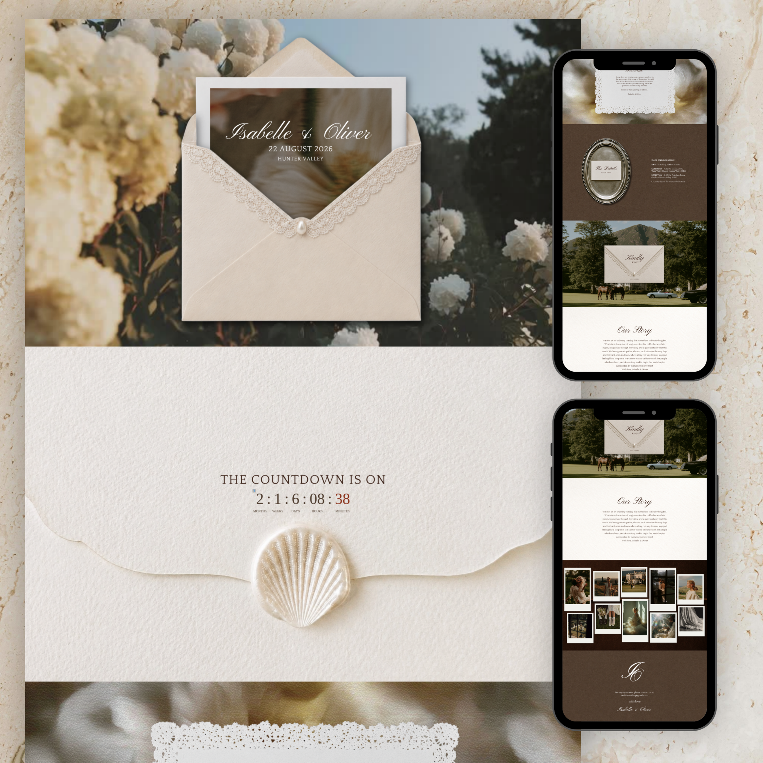 Canva Wedding Website Templates