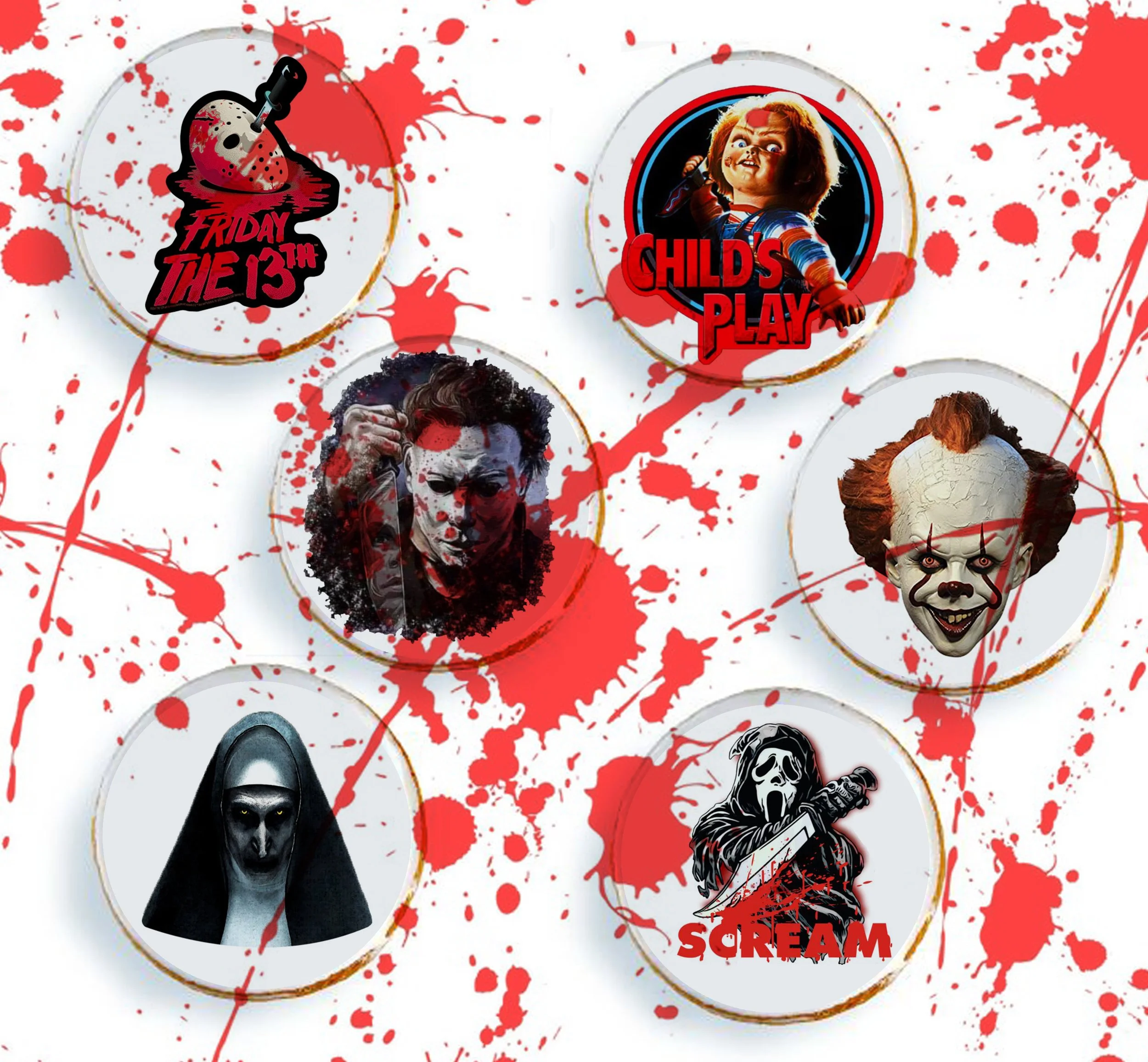 Creepy Halloween Cookie Set