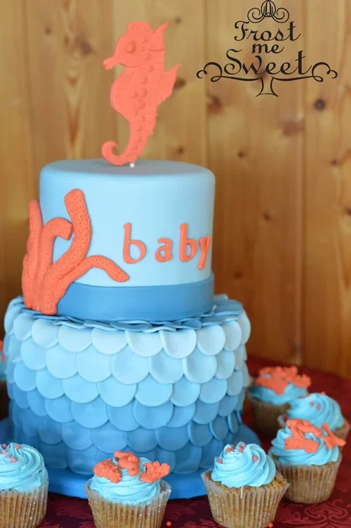 Baby Shower cake seahorse.webp
