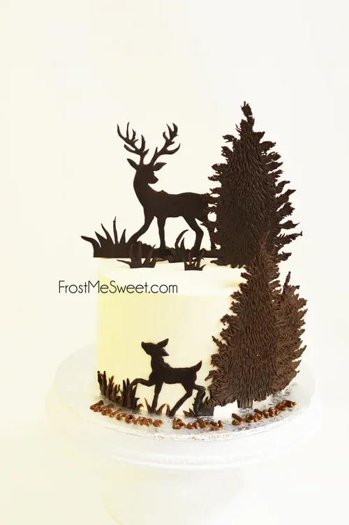 deer+forrest+cake+2 Baby Shower cake.webp