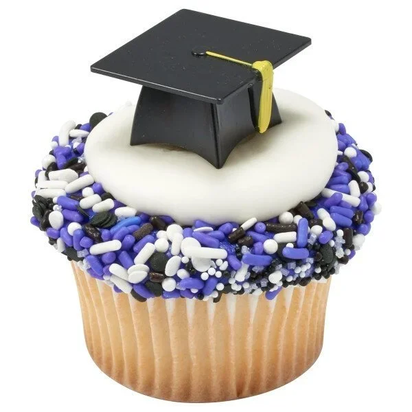 Graduation Cupcakes- 1 DOZEN