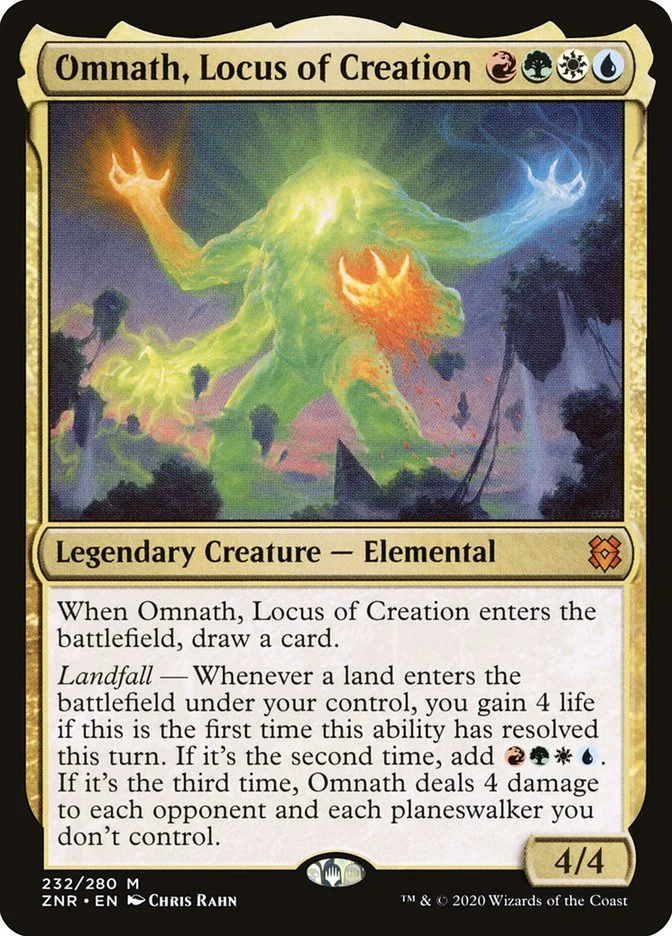 Omnath, Locus of Creation - Zendikar Rising (ZNR) #232