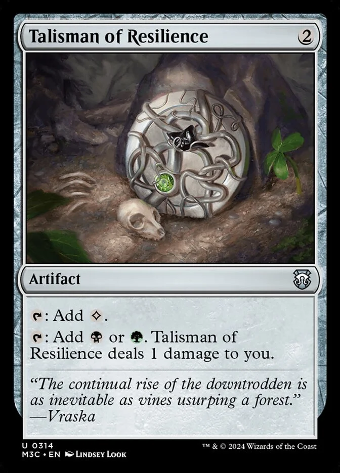 Talisman of Resilience - Commander: Modern Horizons 3 (M3C) #314