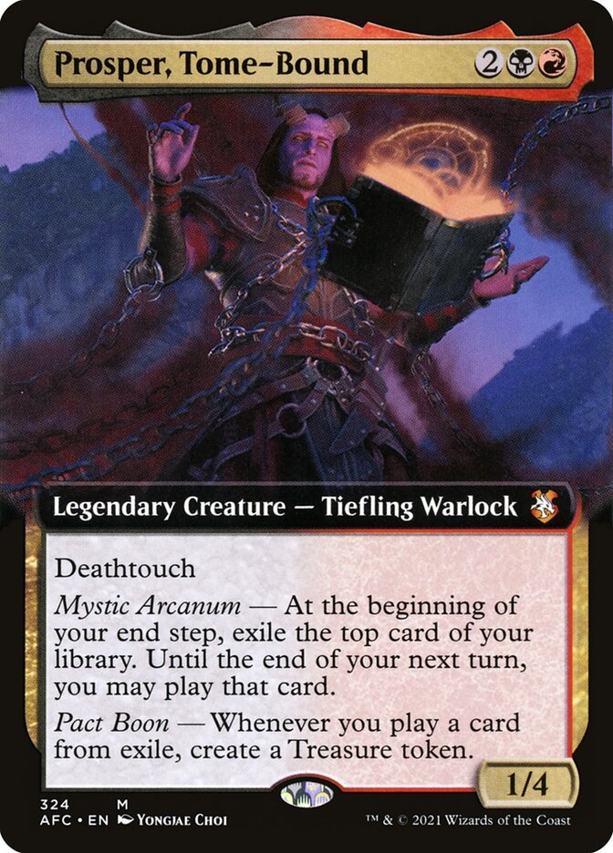 Prosper, Tome Bound - Forgotten Realms Commander (AFC) #324